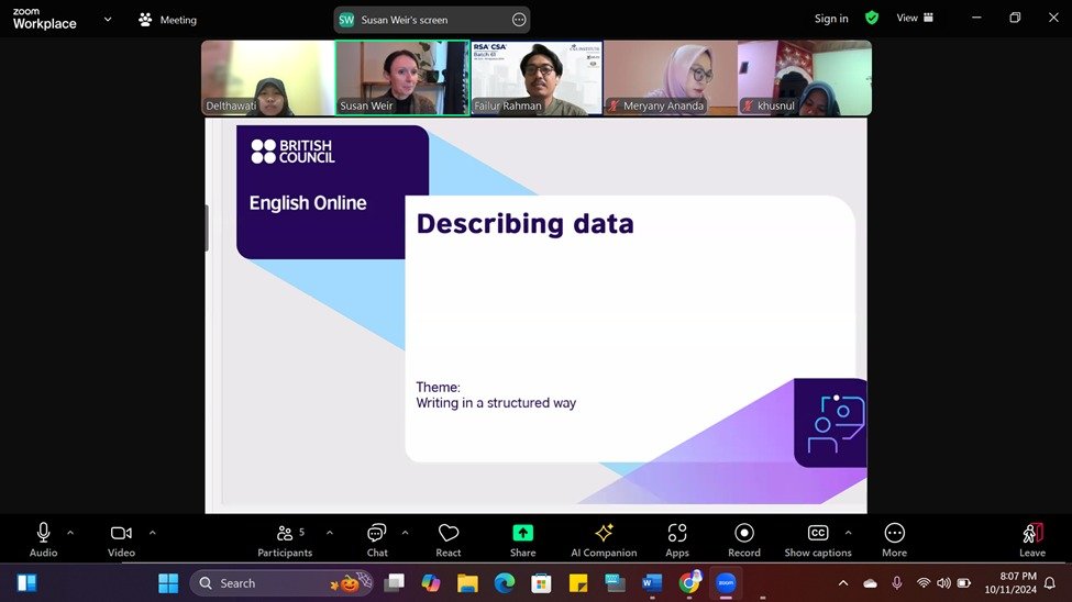 Dosen Pendidikan Fisika FKIP Universitas Tadulako Tingkatkan Kemampuan Bahasa Inggris melalui Kursus British Council
