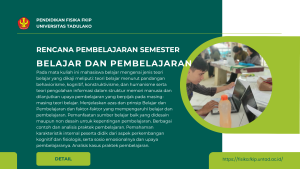 Belajar dan Pembelajaran