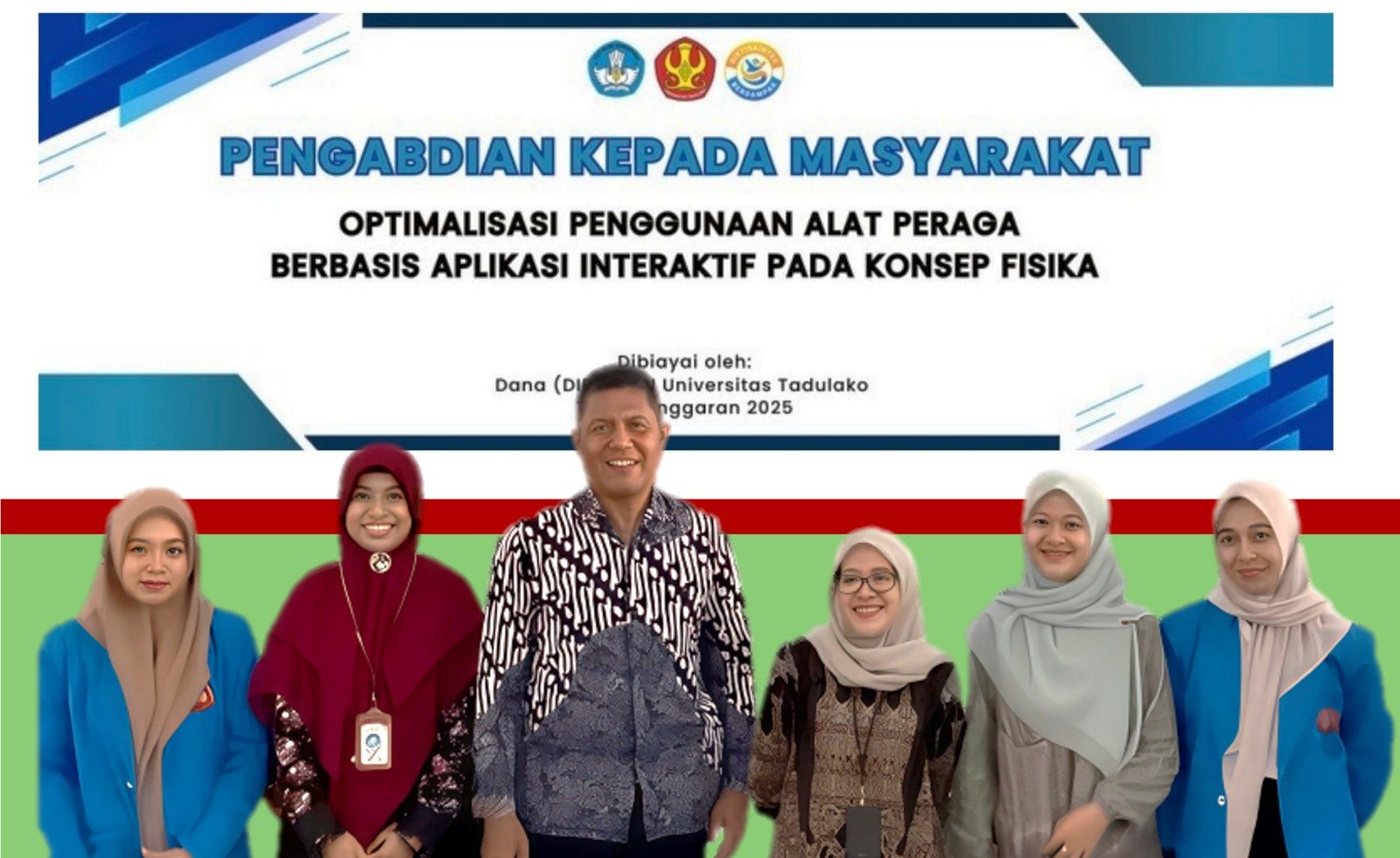 Pengabdian di SMA Negeri 5 Palu Optimalisasi Penggunaan Alat Peraga Berbasis Aplikasi Interaktif pada Konsep Fisika