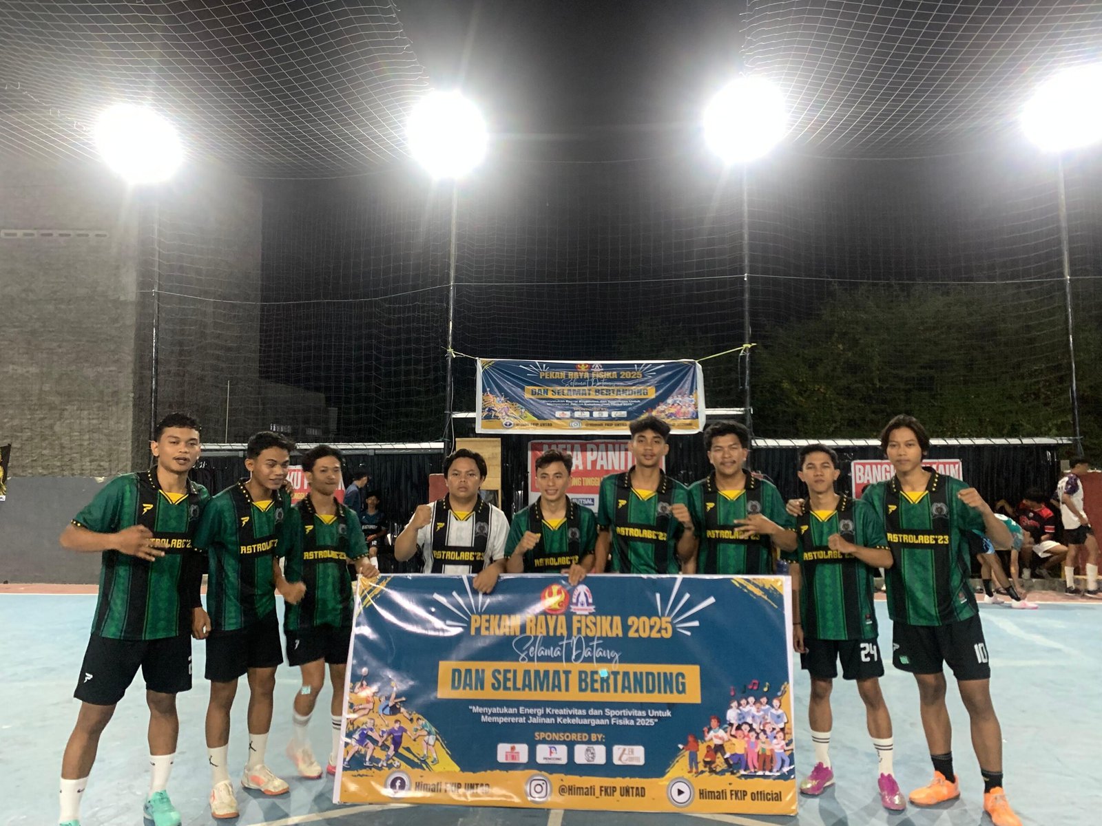 Pertandingan Futsal pada Pekan Raya Fisika