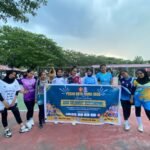 Pertandingan Volly dalam Pekan Raya Fisika 2025 oleh HIMAFI FKIP Universitas Tadulako