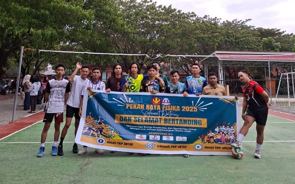 Pertandingan Volly dalam Pekan Raya Fisika 2025 oleh HIMAFI FKIP