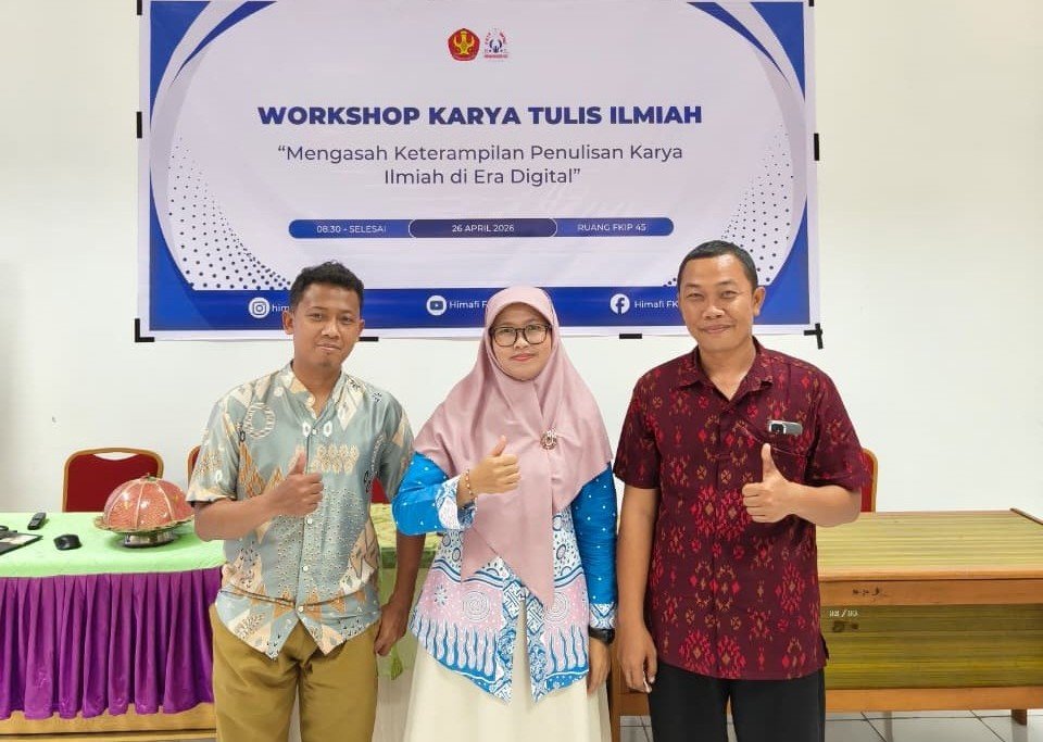 HIMAFI FKIP UNTAD Gelar Workshop Karya Tulis Ilmiah, Asah Kemampuan Mahasiswa Menulis di Era Digital