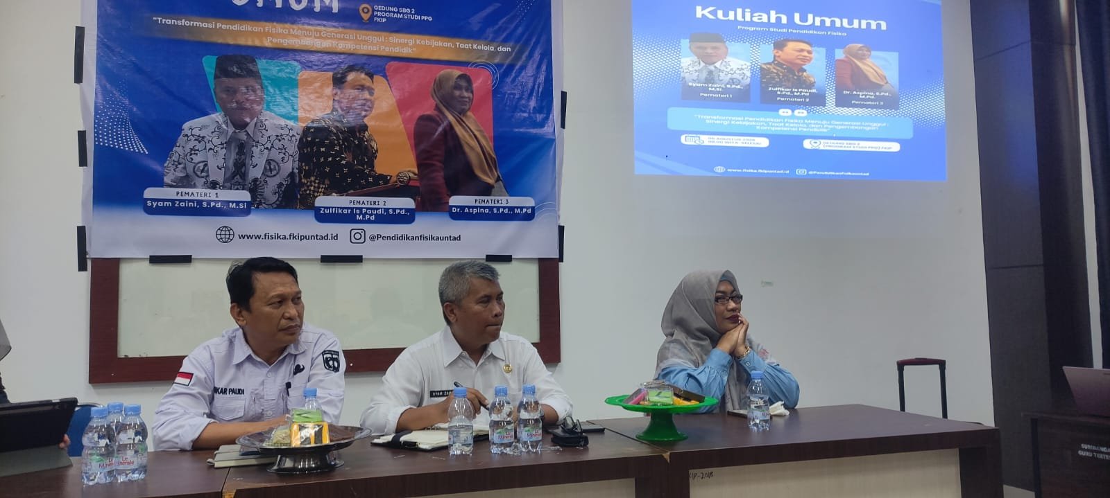 Widyaiswara BPSDM Sulteng Ajak Mahasiswa Baru Pendidikan Fisika UNTAD Bangun Kompetensi, Integritas, dan Jiwa Pembelajar Sepanjang Hayat